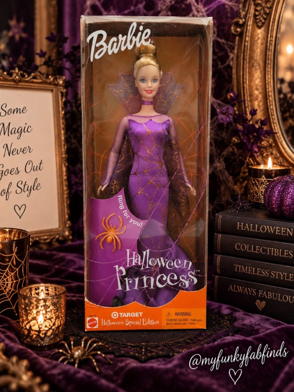 2001 Target Special Edition Halloween Princess Barbie